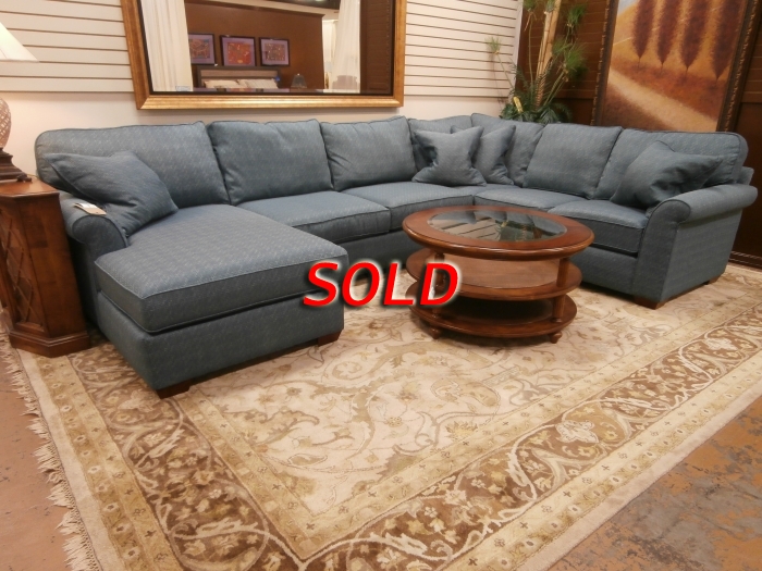 Havertys Norfolk 3 Pc Sectional