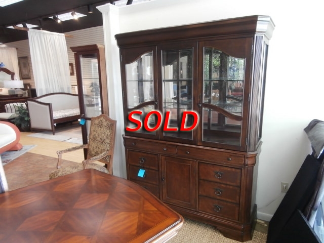 Ashley China Cabinet