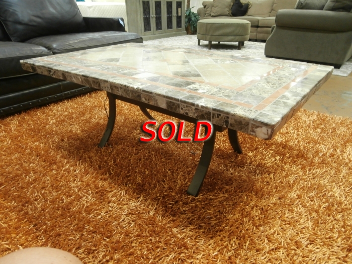 Oudoor Stone Coffee Table