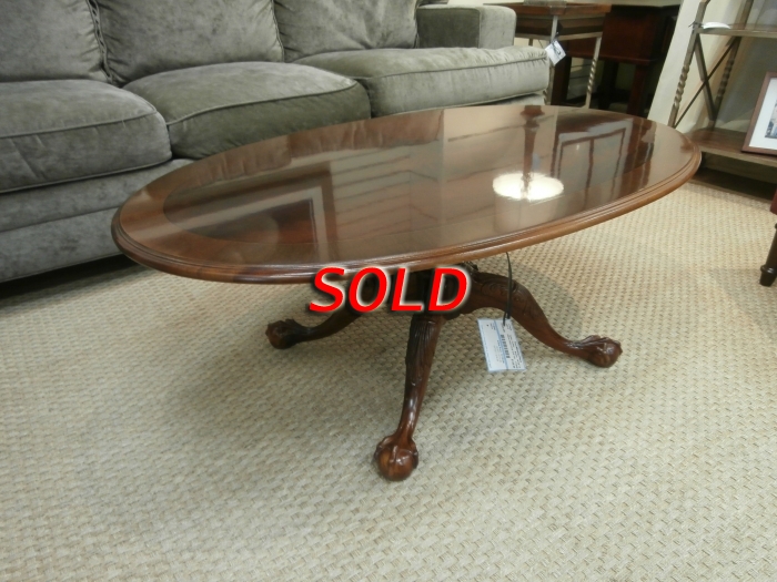 Ethan Allen Oval Coffee table