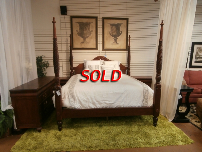 Ethan Allen 4 Poster Bed