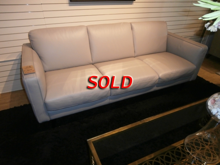 Natuzzi Leather Sofa