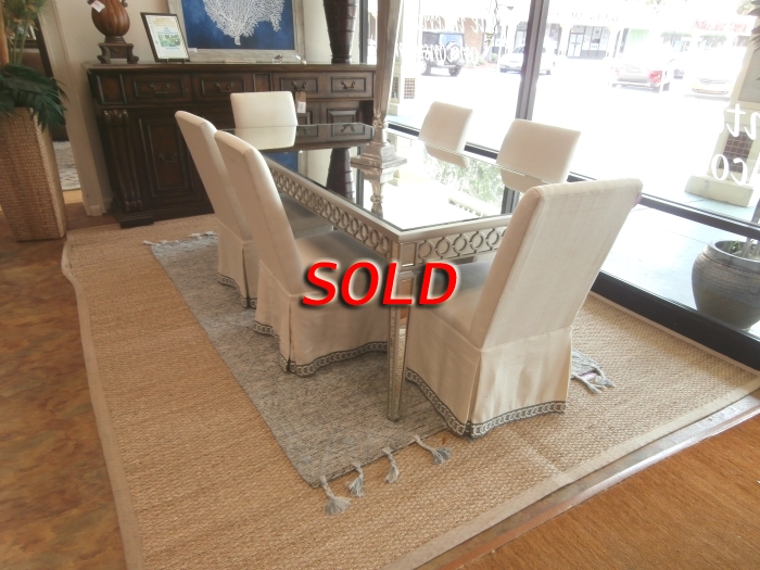 ZGallerie DR Table w/6 chairs