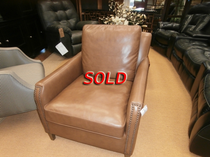 Thomasville 2024 leather chair