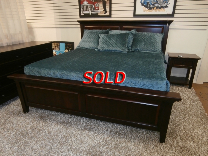 Pottery Barn King Bed