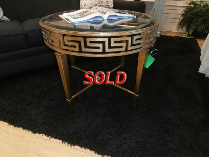 Lexington Greek Key Accent Table