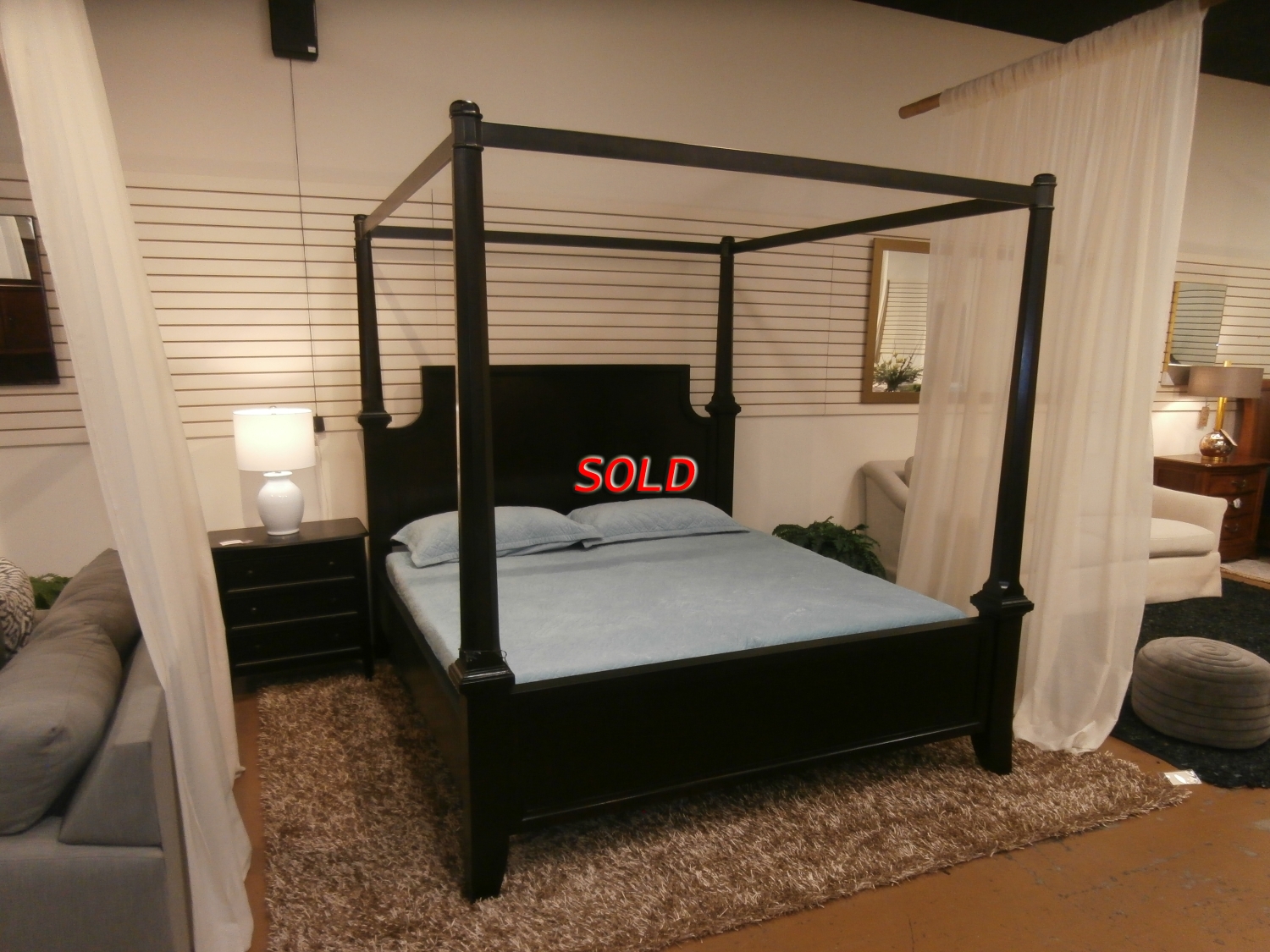 Ashley Martini Canopy Bed