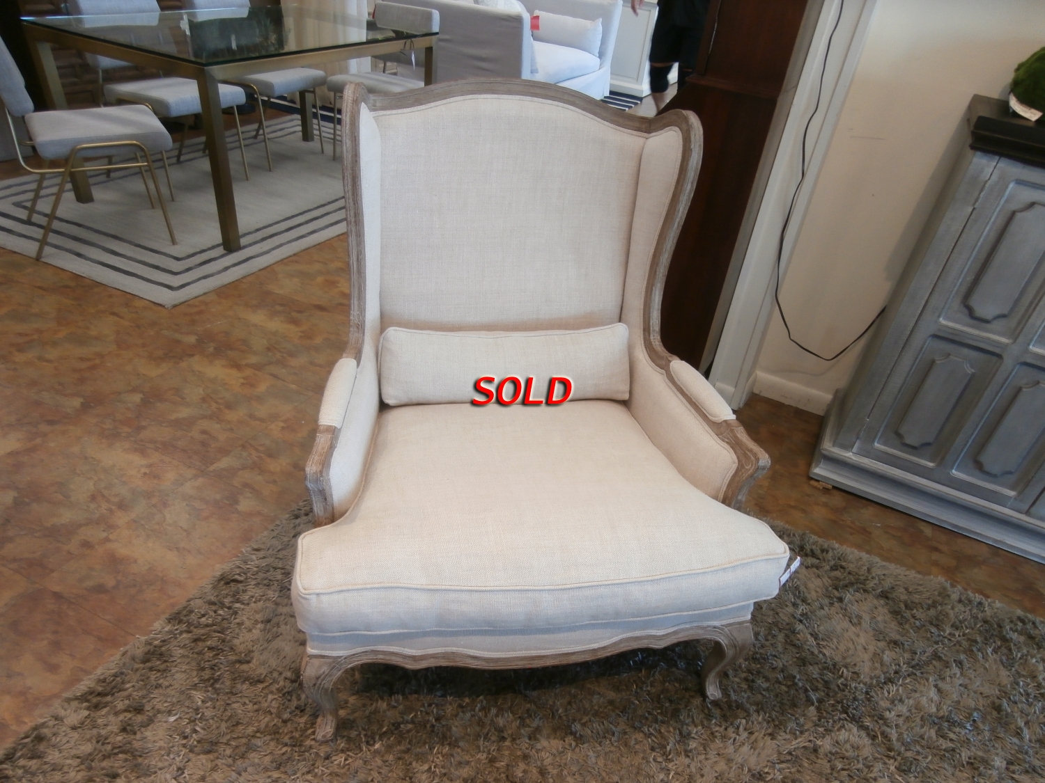 Restoration hardware accent online chairs