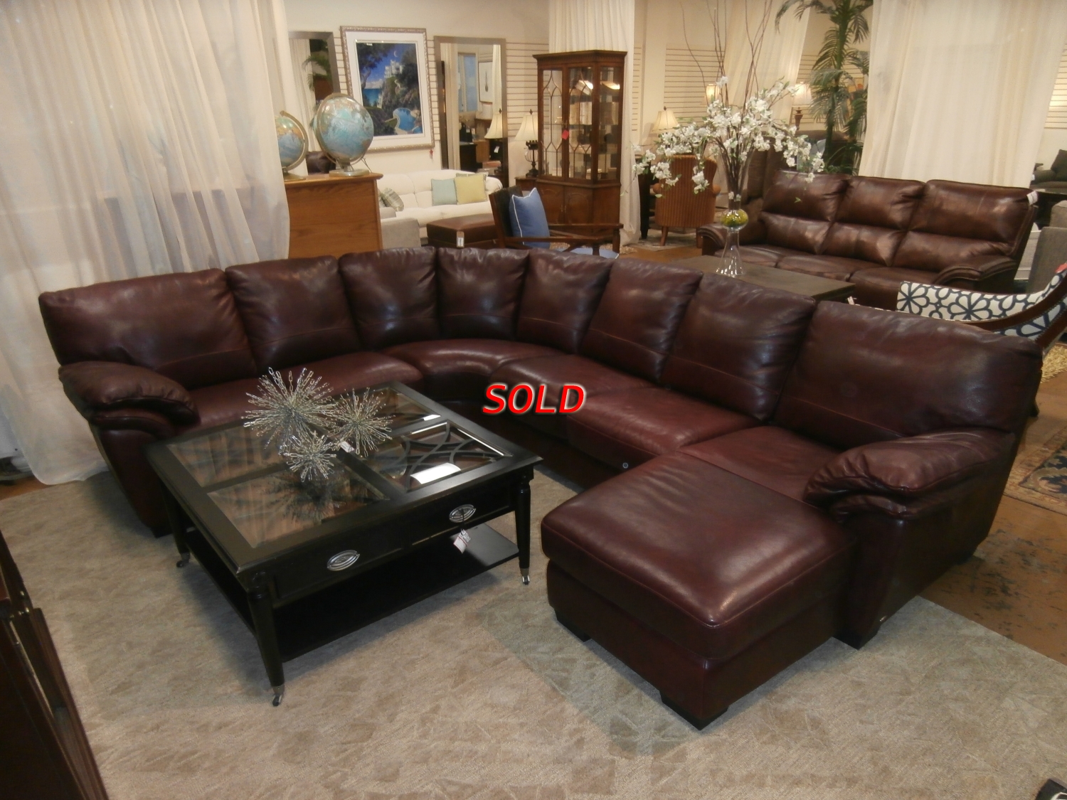 Italsofa Leather Sectional