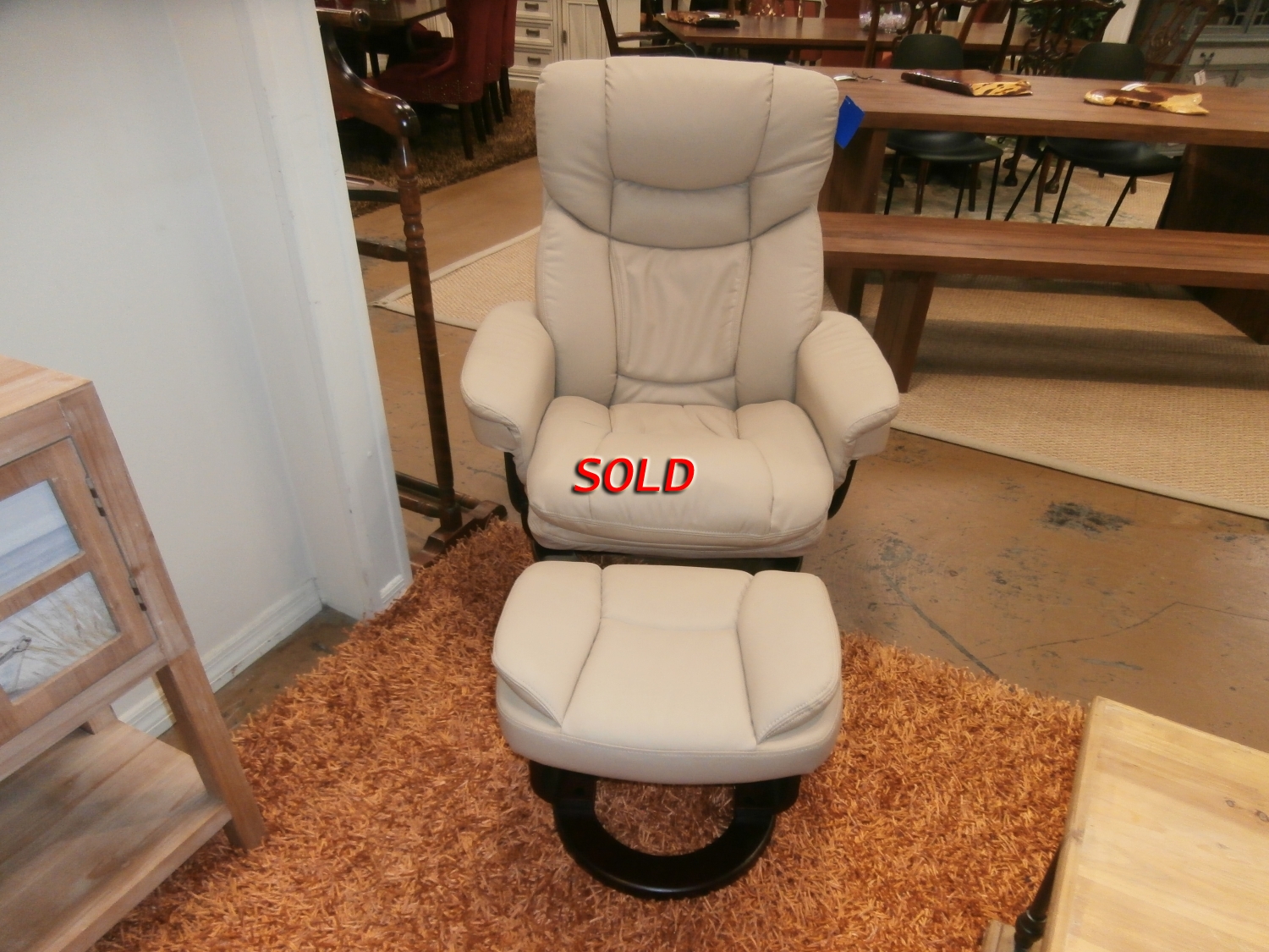 Reclining Chair/Ottoman