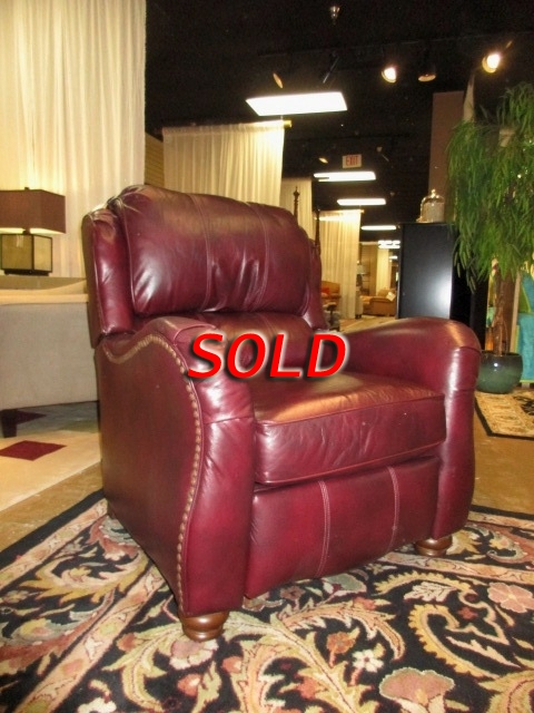 Haverty's Leather Recliner