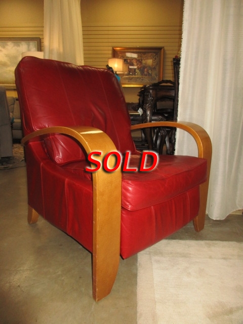 La Z boy Leather Recliner at The Missing Piece