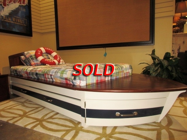 Pottery Barn Boat Bed