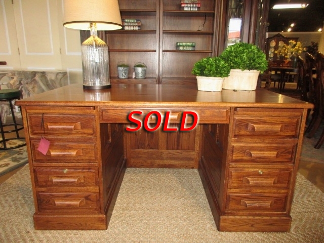 Winners only shop oak desk