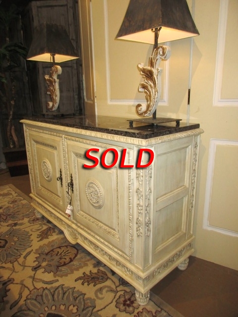 Stone Top Cabinet