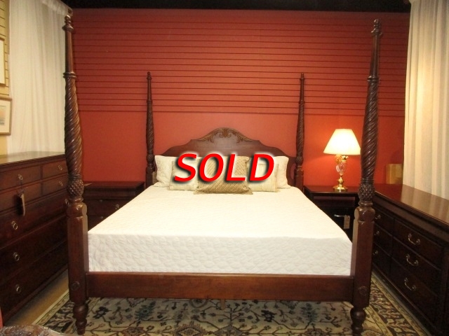 Ethan Allen Rice Bed