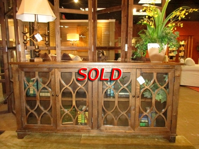 4 Glass Door Cabinet