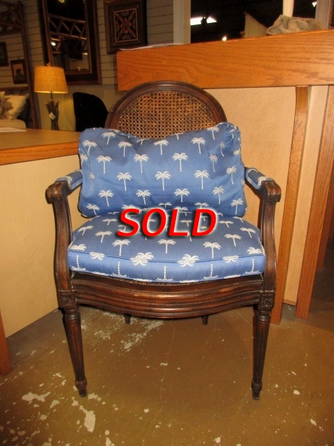 Vintage Cane Back Chair