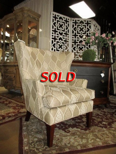 Havertys Patterned Chair