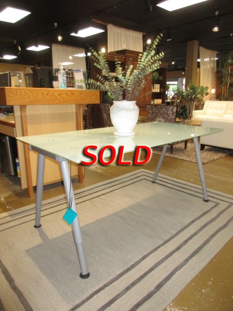 Galant on sale glass desk