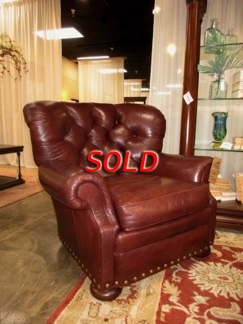 Whittemore & Sherrill Leather Chair