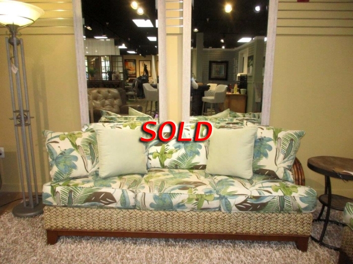 Tropical Seagrass Sofa