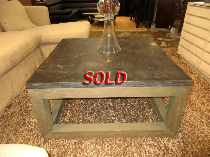 Bluestone Top Coffee Table