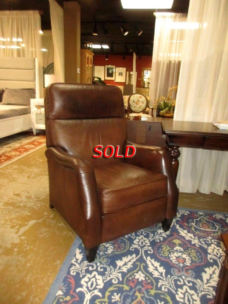 Aiden Leather Recliner from Ethan Allen