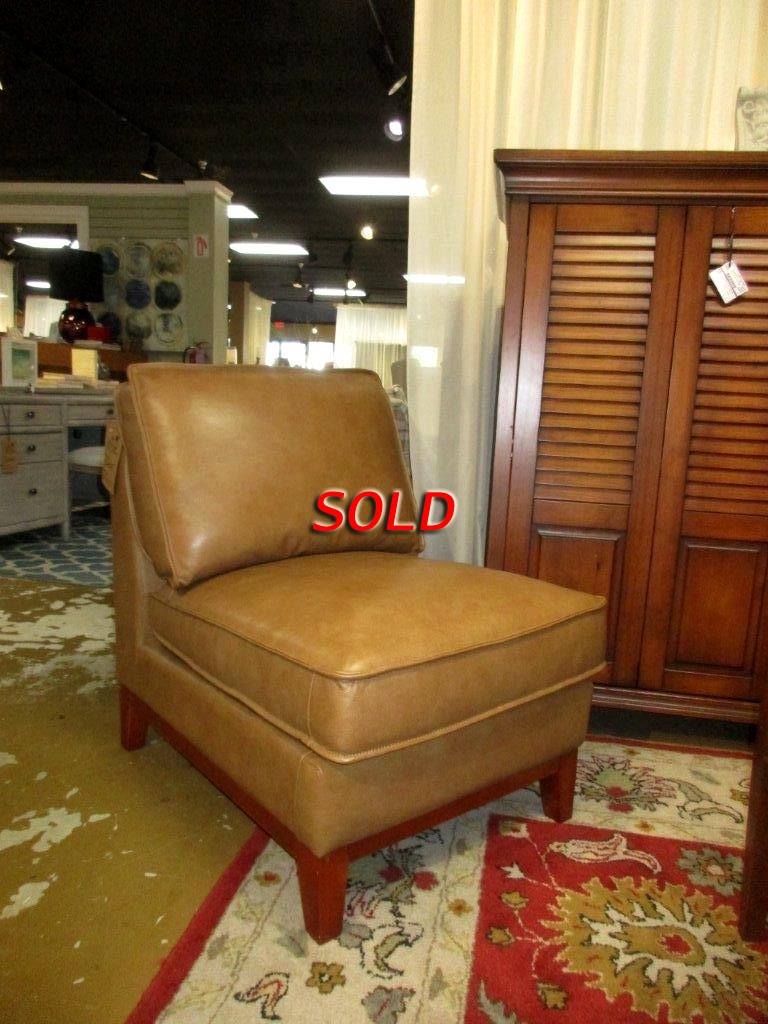 Leather Italia Newport Armless Chair