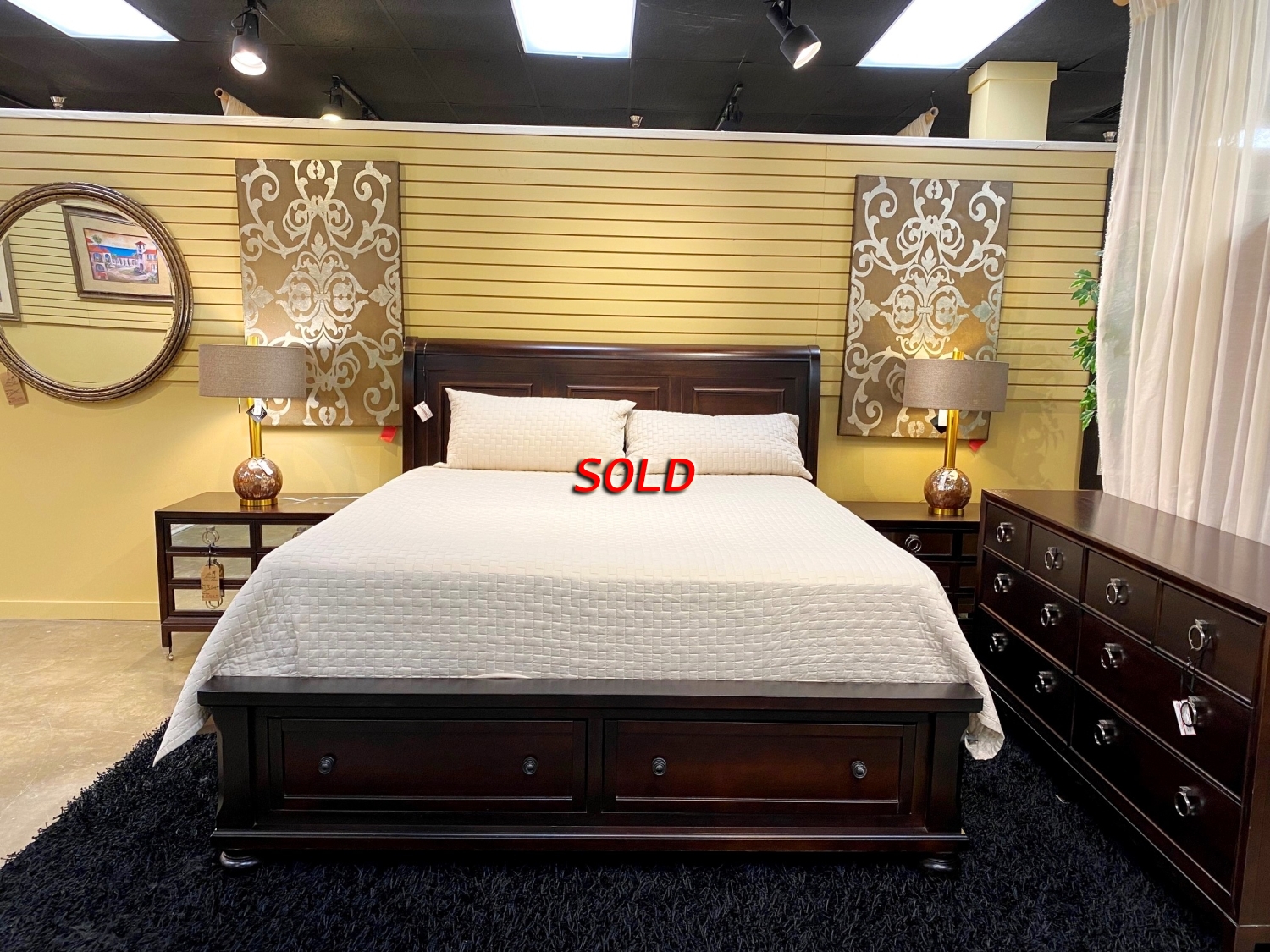 Vaughn Bassett Storage King Bed