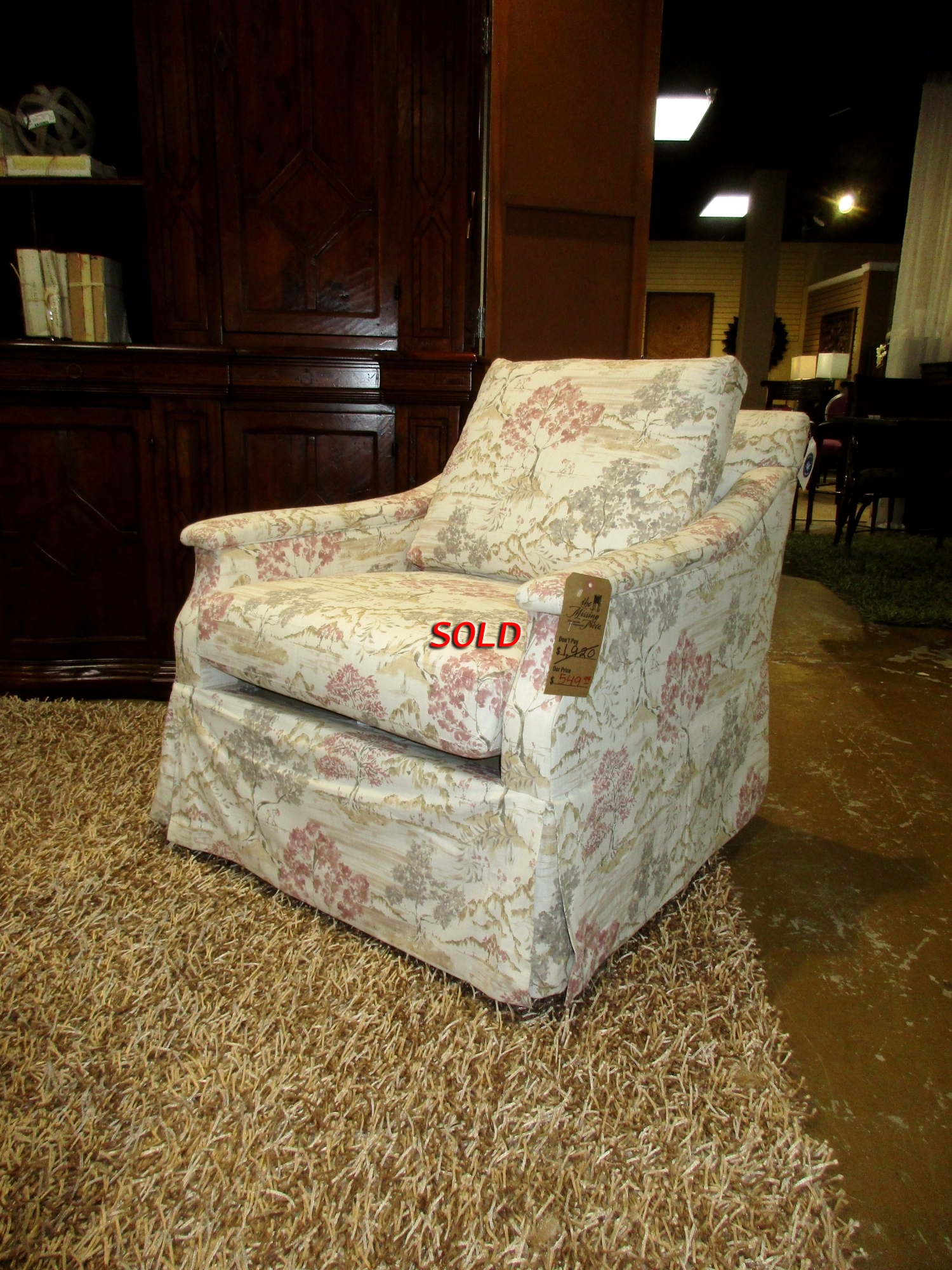 Ethan Allen Alea Swivel Chair