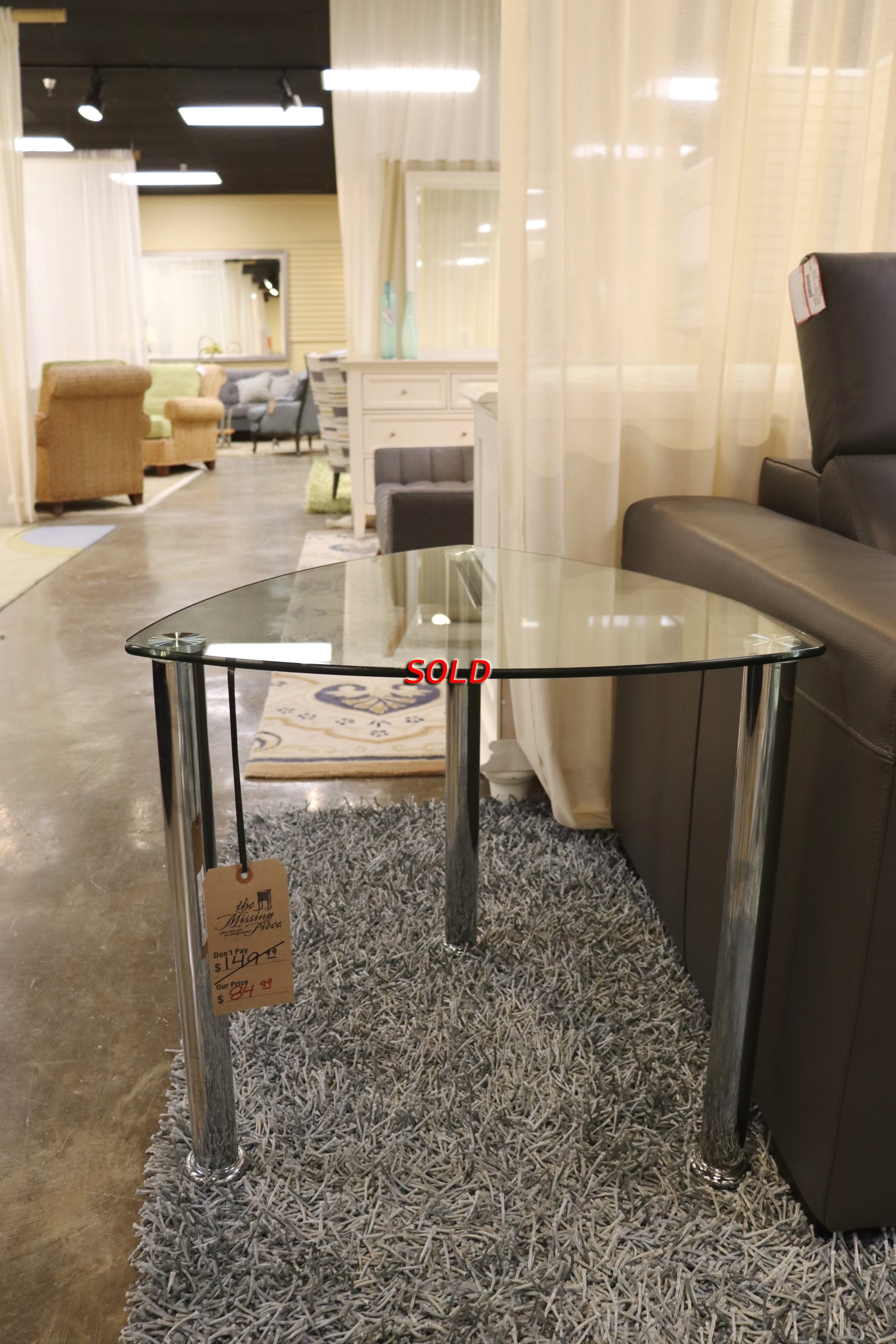 RTG Landmark Glass End Table