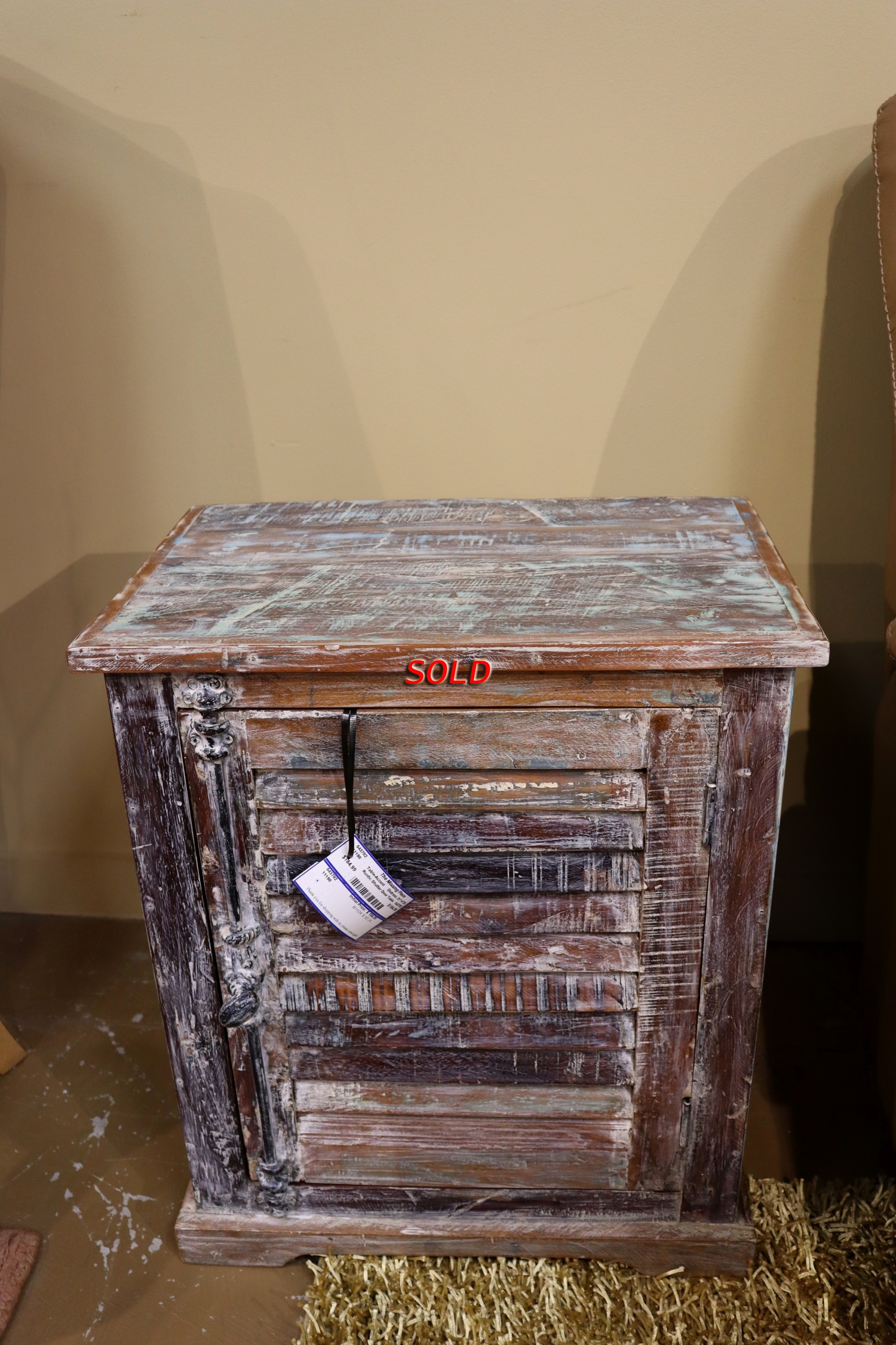 Rustic Shutter Door Table