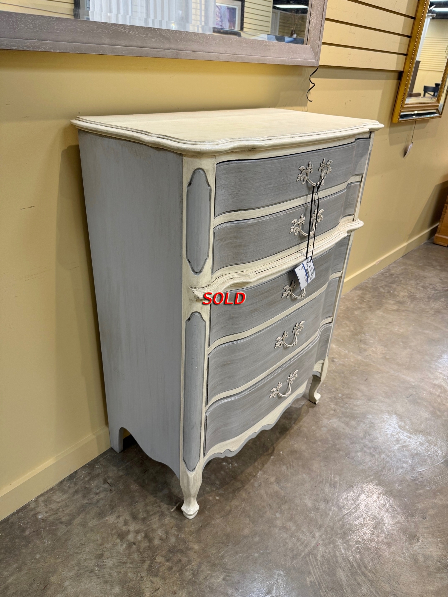 Painted Chest Of Drawers