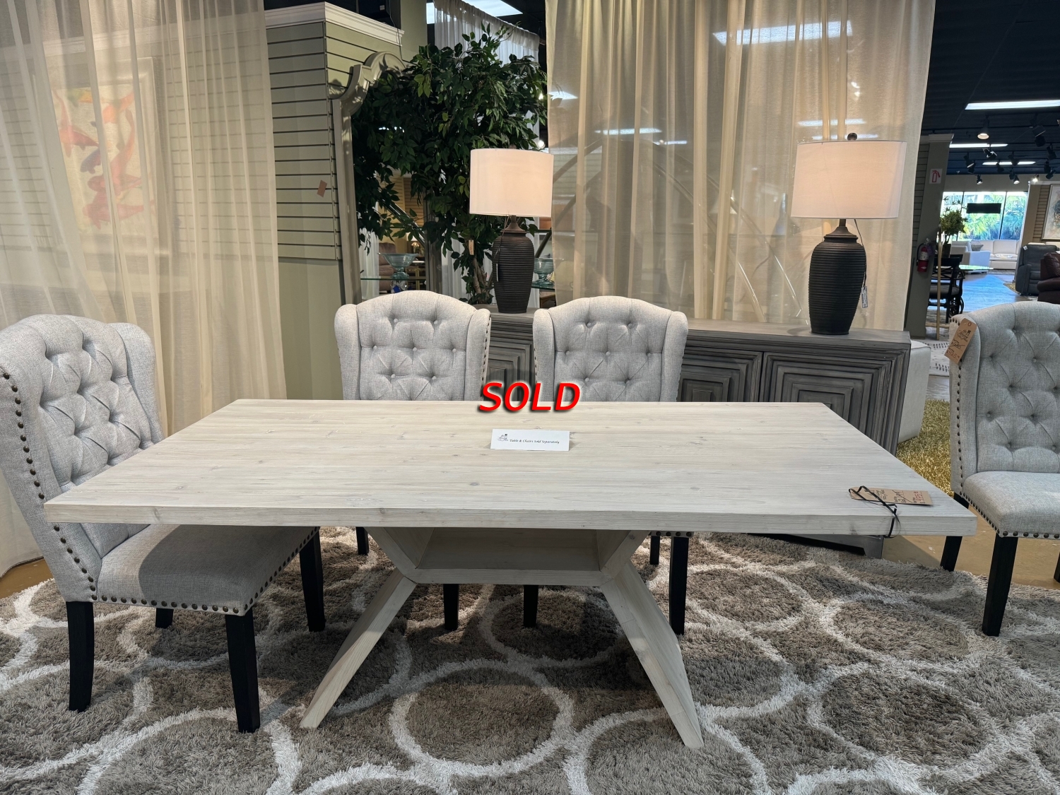 Essentials Living Bridge Dining Table