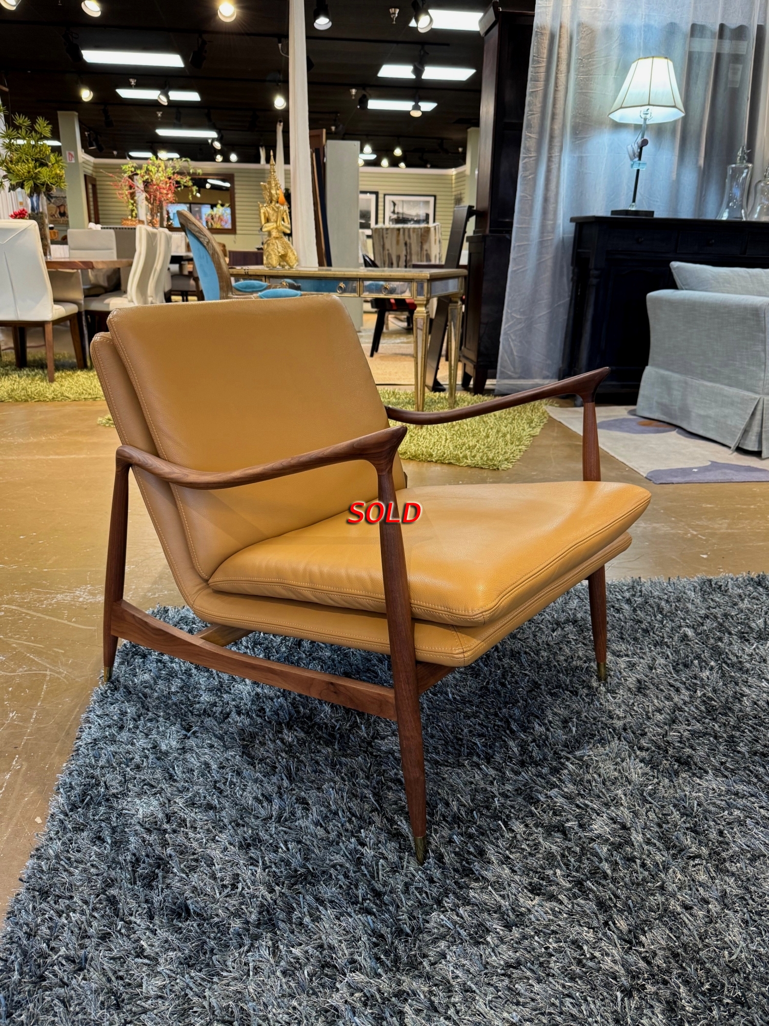 Sig Christensen Leather Chair