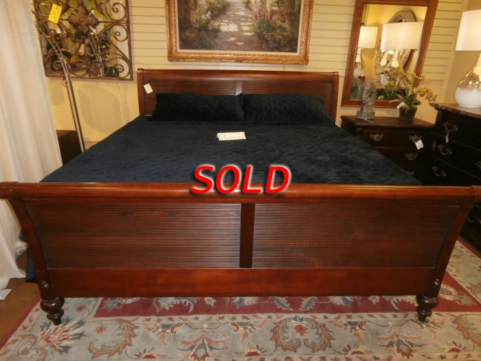 Ethan Allen Sleigh Bed