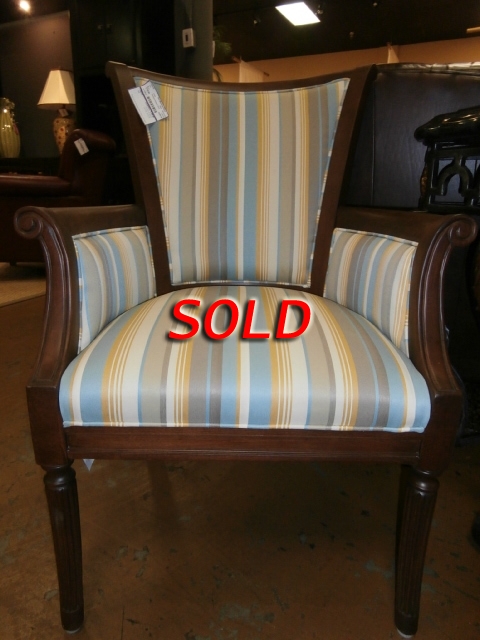 Fairfield Striped Chair