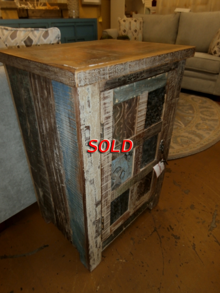 Rustic Single Door Chest