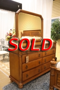 American Drew Dresser W/Mirror