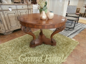 Vintage Claw Foot Entry Table