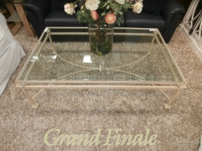 Metal/Glass Coffee Table