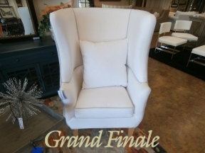 Custom Wingback Chair