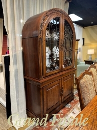 American Signature Arched China Cabinet